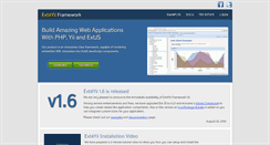 Desktop Screenshot of ext4yii.com
